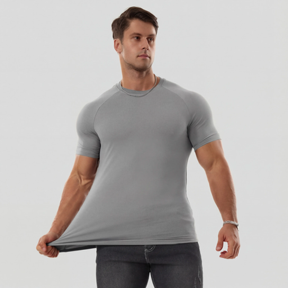 🔥Men's Raglan Sleeve Tee, Athletic Tapered Fit🔥20-Pack Today Only $29.99