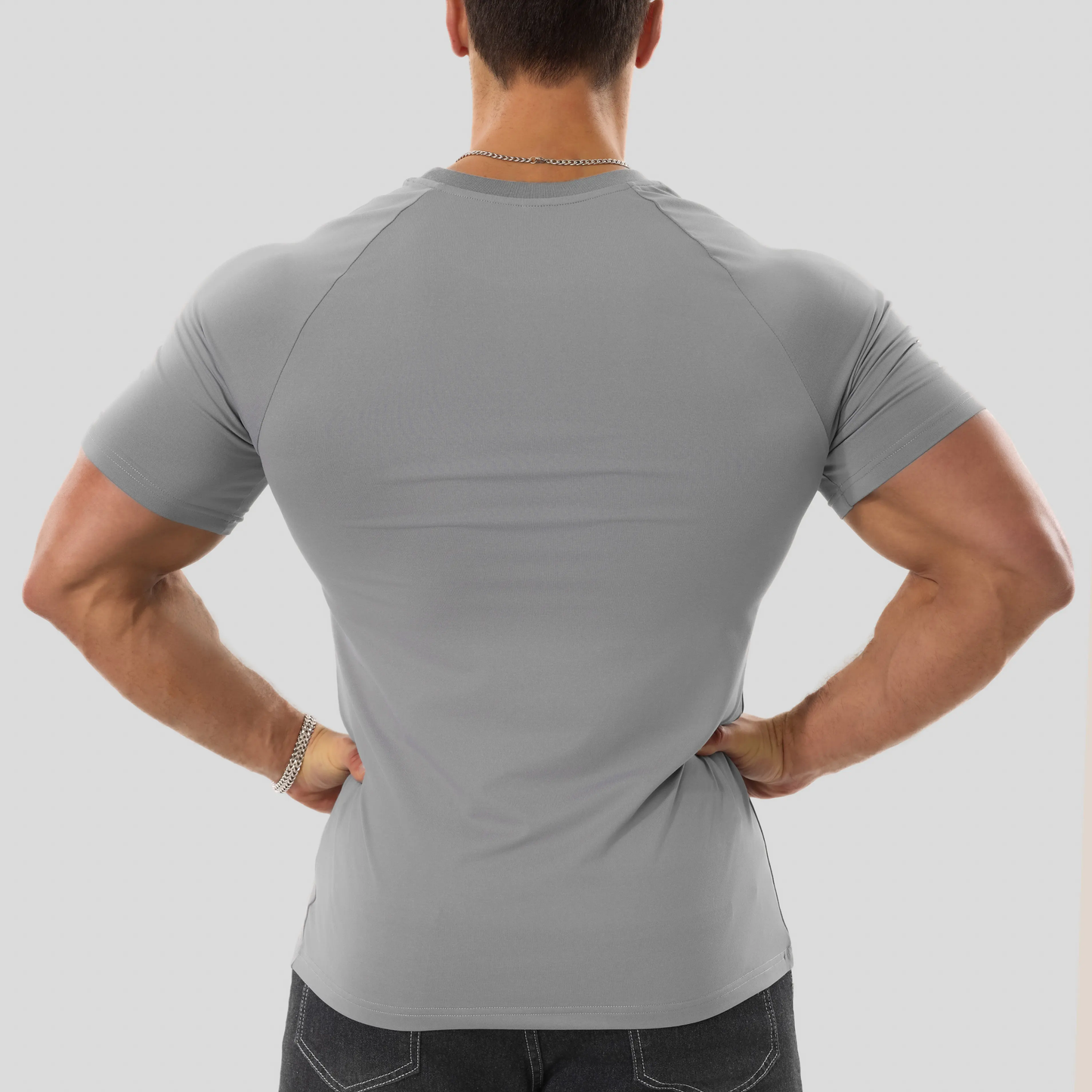 🔥Men's Raglan Sleeve Tee, Athletic Tapered Fit🔥20-Pack Today Only $29.99