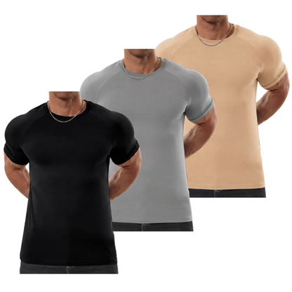 🔥Men's Raglan Sleeve Tee, Athletic Tapered Fit🔥20-Pack Today Only $29.99