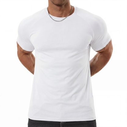 🔥Men's Raglan Sleeve Tee, Athletic Tapered Fit🔥20-Pack Today Only $29.99